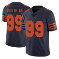 CAdoa C.Bears #99 Gervon Dexter Sr. Player Navy Blue Alternate Vapor Untouchable Limited Stitched Jerseys