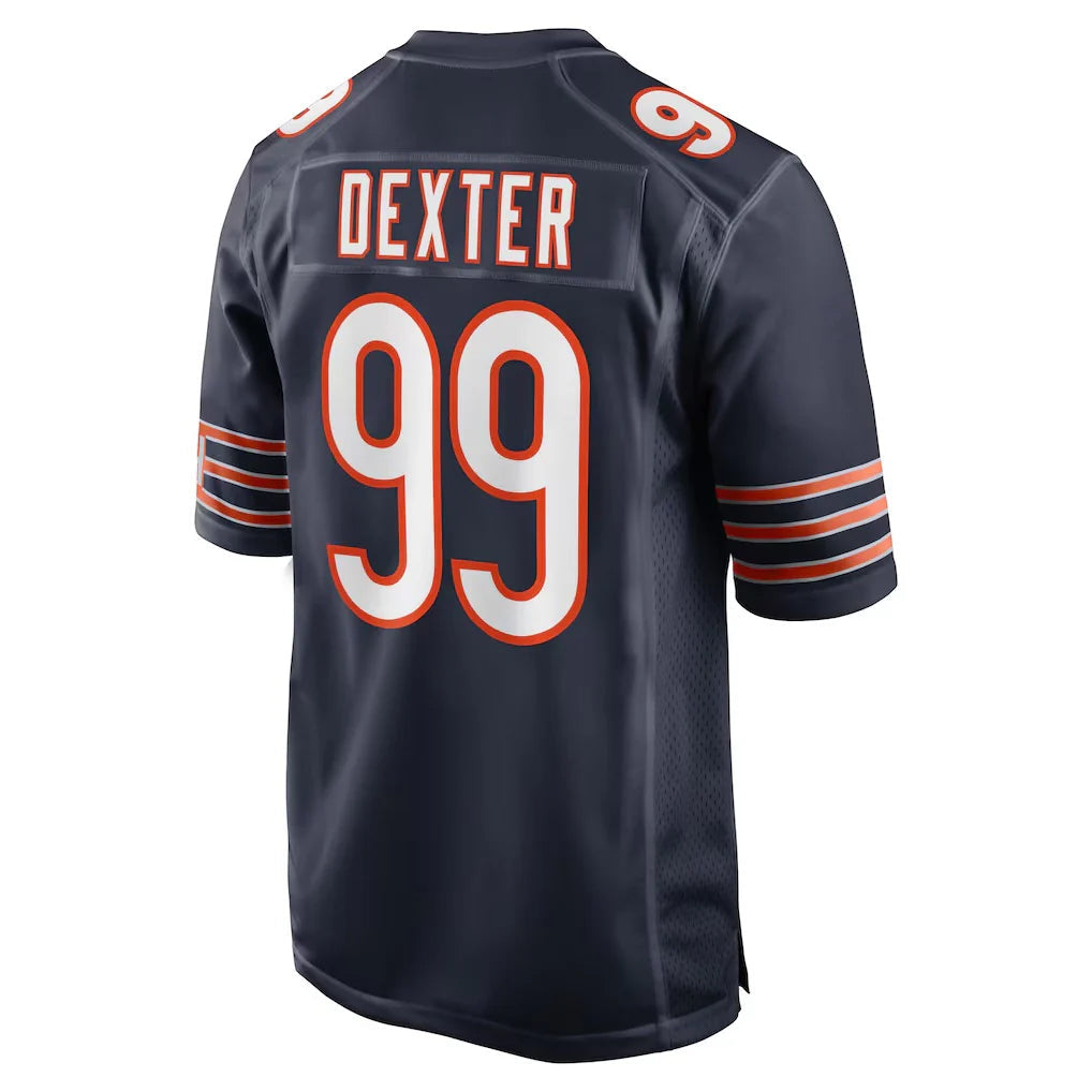CAdoa C.Bears #99 Gervon Dexter Sr. Player Navy Home Game Stitched Jerseys