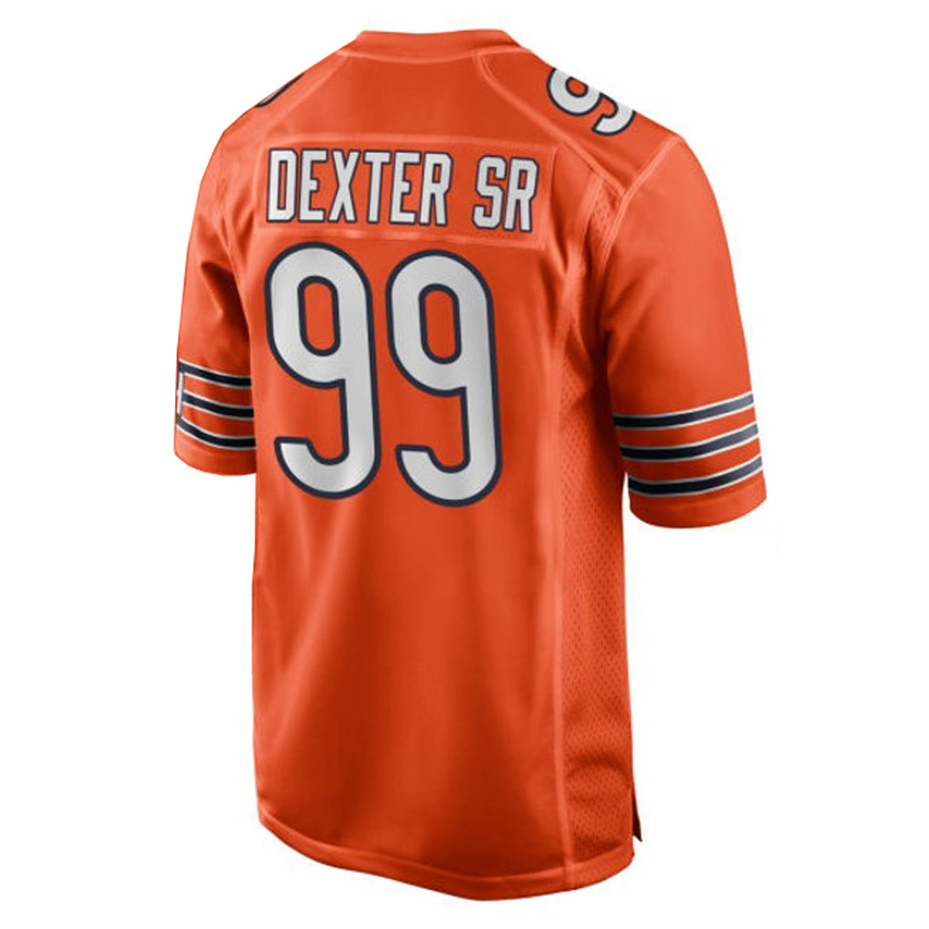 CAdoa C.Bears #99 Gervon Dexter Sr. Player Orange Home Game Stitched Jerseys