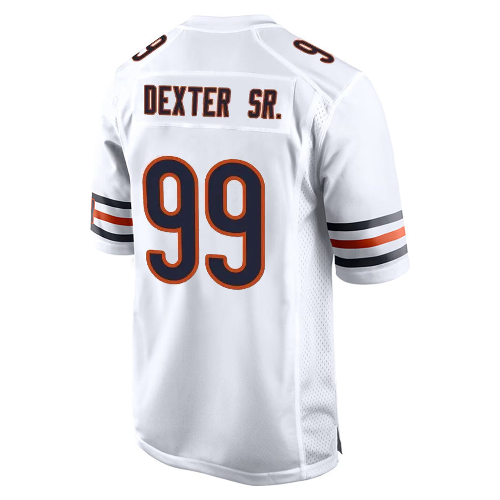 CAdoa C.Bears #99 Gervon Dexter Sr. Player White Home Game Stitched Jerseys