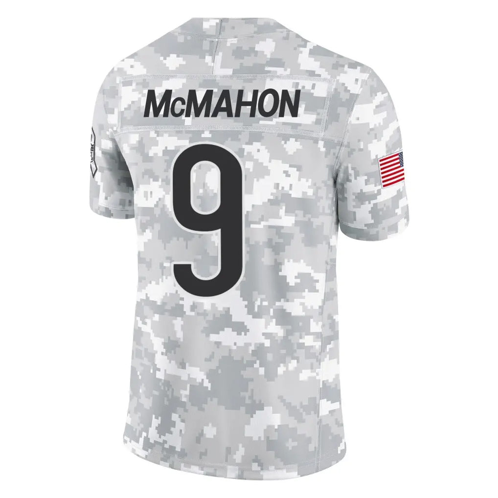 CAdoa C.Bears #9 Jim McMahon Player Arctic Camo Salute to Service Limited Stitched Jerseys