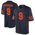 CAdoa C.Bears #9 Jim McMahon Player Navy Blue Alternate Game Stitched Jerseys