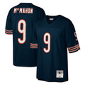 CAdoa C.Bears #9 Jim McMahon Player Navy Mitchell & Ness Navy Legacy Replica Stitched Jerseys