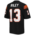 CAdoa C.Bengals 1981 #13 Ken Riley Mitchell & Ness Black Authentic Throwback Retired Player Jersey