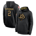 CAdoa C.Bengals #2 Evan McPherson Player Black Salute to Service Pullover Hoodies Limited Stitched Jerseys