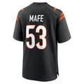 CAdoa C.Bengals #53 Boye Mafe Player Black Home Game Stitched Jerseys