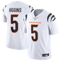 CAdoa C.Bengals #5 Tee Higgins White Vapor Untouchable Limited Jersey American Stitched Jerseys