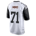 CAdoa C.Bengals #71 Amarius Mims Player White Alternate Home Game Stitched Jerseys
