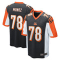 CAdoa C.Bengals #78 Anthony Munoz Player Black Alternate Home Game Stitched Jerseys