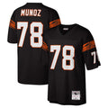CAdoa C.Bengals #78 Anthony Mu?oz Player Black Mitchell & Ness Legacy Replica Stitched Jerseys