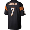 CAdoa C.Bengals #7 Boomer Esiason Mitchell & Ness Black Legacy Replica Stitched Jerseys