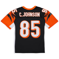 CAdoa C.Bengals #85 Chad Johnson Mitchell & Ness Black 2004 Legacy Replica Stitched Puhic Jersey