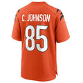 CAdoa C.Bengals #85 Chad Johnson Orange Retired Player Alternate Game Jersey American Stitched Jerseys