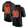 CAdoa C.Bengals #90 Kris Jenkins Jr Player Black Fashion Game Stitched Jerseys