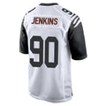 CAdoa C.Bengals #90 Kris Jenkins Jr Player White Alternate Home Game Stitched Jerseys