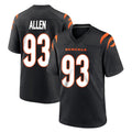 CAdoa C.Bengals #93 Jonathan Allen Player Black Home Game Stitched Jerseys
