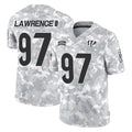 CAdoa C.Bengals #97 Dexter Lawrence II Player Arctic Camo Salute to Service Limited Stitched Jerseys
