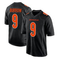 CAdoa C.Bengals #9 Joe Burrow Player Black Fashion Game Stitched Jerseys