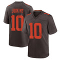 CAdoa C.Browns #10 Quinshon Judkins Player Brown Alternate Home Game Stitched Jerseys