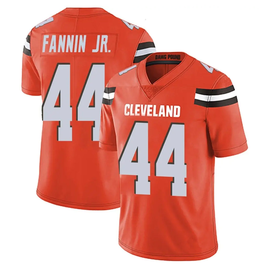 CAdoa C.Browns #44 Harold Fannin Jr. Player Orange Alternate Vapor Untouchable Limited Home Game Stitched Jerseys