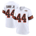 CAdoa C.Browns #44 Harold Fannin Jr. Player White Alternate Home Game Stitched Jerseys
