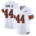 CAdoa C.Browns #44 Harold Fannin Jr. Player White Limited Vapor F.U.S.E. Alternate Game Stitched Jerseys