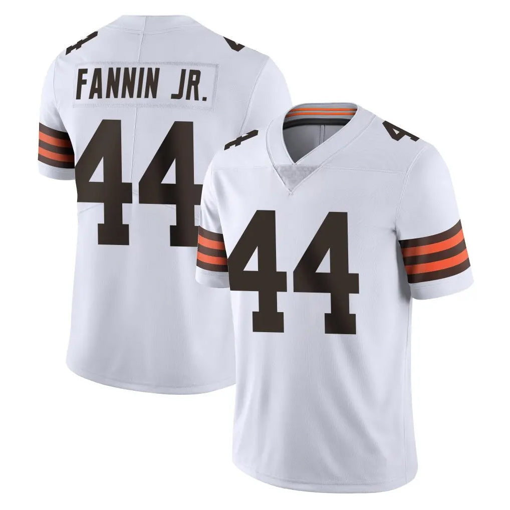 CAdoa C.Browns #44 Harold Fannin Jr. Player White Vapor Untouchable Limited Home Game Stitched Jerseys