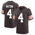 CAdoa C.Browns #4 Deshaun Watson Player Brown Home Game Stitched Jerseys