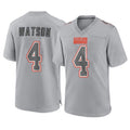CAdoa C.Browns #4 Deshaun Watson Player Gray Atmosphere Fashion Game Stitched Jerseys