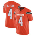 CAdoa C.Browns #4 Deshaun Watson Player Orange Alternate Vapor Untouchable Limited Home Game Stitched Jerseys