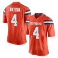 CAdoa C.Browns #4 Deshaun Watson Player Orange Home Game Stitched Jerseys