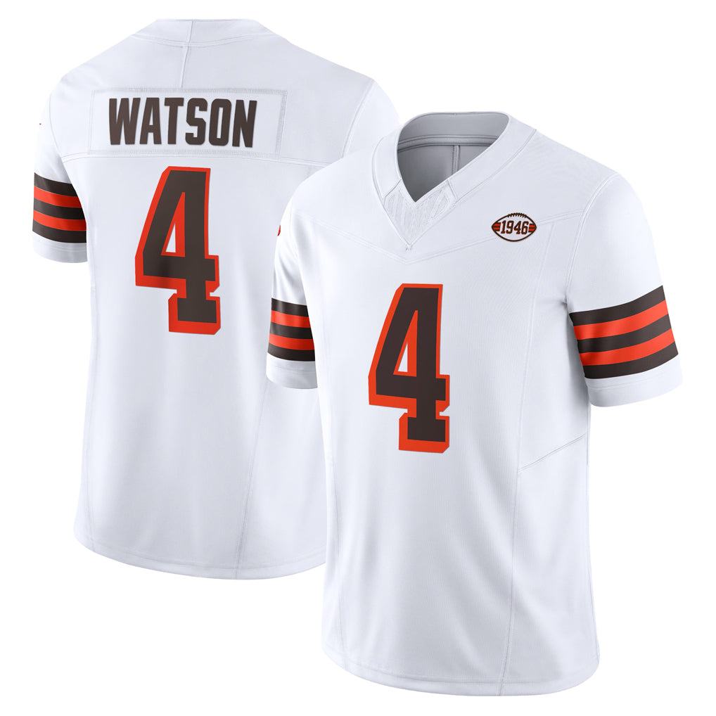 CAdoa C.Browns #4 Deshaun Watson Player White Limited Vapor F.U.S.E. Alternate Game Stitched Jerseys