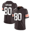 CAdoa C.Browns #80 Jamari Thrash Player Brown Color Vapor Untouchable Limited Home Game Stitched Jerseys