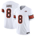 CAdoa C.Browns #8 Dillon Gabriel Player White Limited Vapor F.U.S.E. Alternate Game Stitched Jerseys