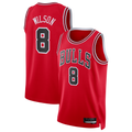 CAdoa C.Bulls #8 Caleb Wilson Red 2026 Draft Swingman Jerseys - Icon Edition