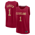 CAdoa C.Cavaliers #1 James Harden  Wine Fast Break Replica Jerseys - Icon Edition