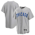 CAdoa C.Cubs Gray Home Game Blank Player Stitched Jerseys