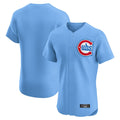 CAdoa C.Cubs Light Blue Limited Elite Home Game Blank Player Stitched Jerseys