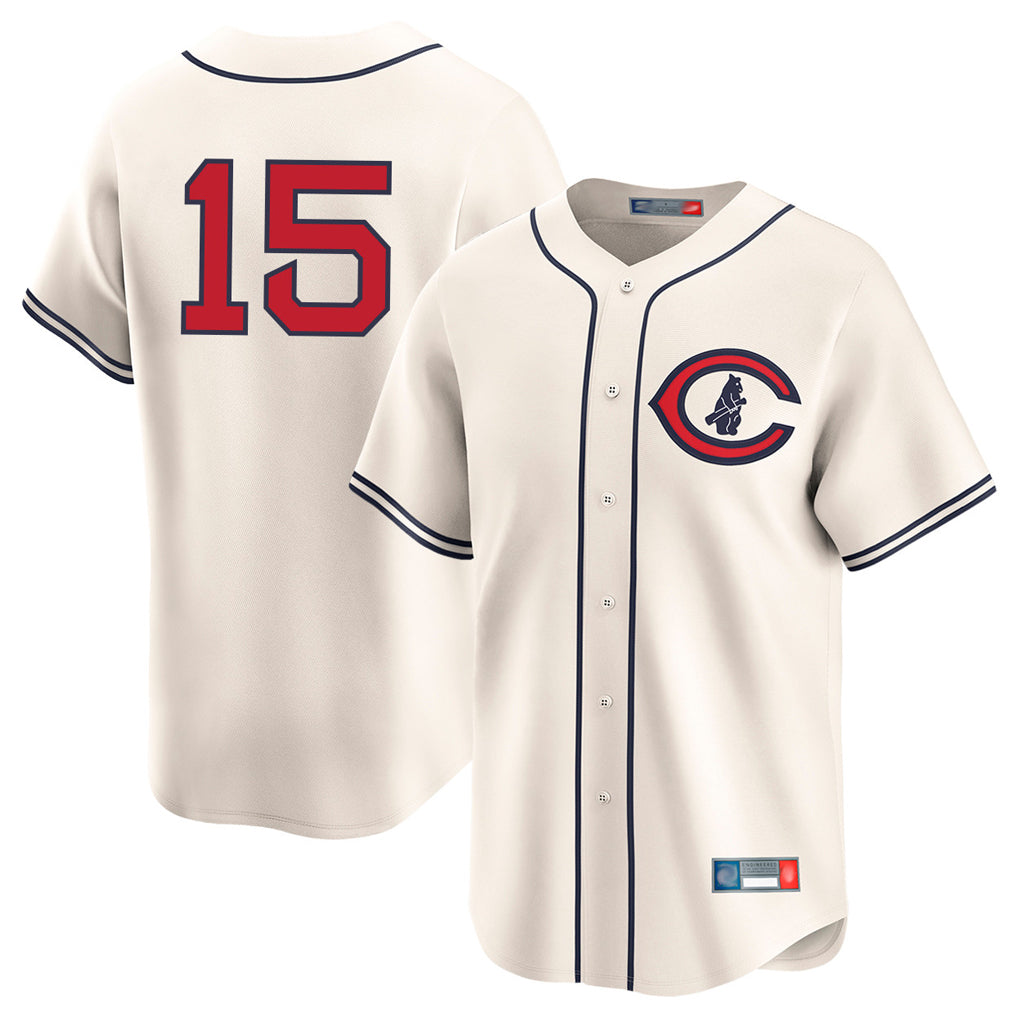 CAdoa C.Cubs #15 Carson Kelly Player Cream Field of Dreams Limited Home Game Stitched Jerseys