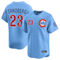 CAdoa C.Cubs #23 Ryne Sandberg Player Light Blue Limited Home Stitched Jerseys