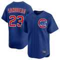 CAdoa C.Cubs #23 Ryne Sandberg Player Royal Limited Home Stitched Jerseys
