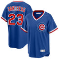 CAdoa C.Cubs #23 Ryne Sandberg Player Royal T-shirt Cooperstown Collection Limited Stitched Jerseys