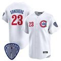 CAdoa C.Cubs #23 Ryne Sandberg Player White Vapor Premier Limited Home Stitched Jerseys