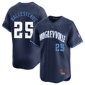 CAdoa C.Cubs #25 Mois¡§|s Ballesteros Player Navy City Connect Limited Home Stitched Jerseys