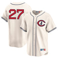 CAdoa C.Cubs #27 Seiya Suzuki Player Cream Field of Dreams Limited Home Game Stitched Jerseys
