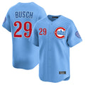 CAdoa C.Cubs #29 Michael Busch Player Light Blue Limited Home Stitched Jerseys