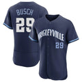 CAdoa C.Cubs #29 Michael Busch Player Navy City Connect Limited Elite Home Stitched Jerseys