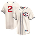 CAdoa C.Cubs #2 Nico Hoerner Player Cream Field of Dreams Limited Home Game Stitched Jerseys