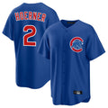 CAdoa C.Cubs #2 Nico Hoerner Player Royal Home Game Stitched Jerseys