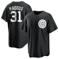 CAdoa C.Cubs #31 Greg Maddux Player Black Game Stitched Jerseys